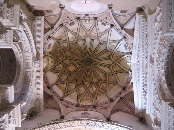 Ceiling of Monastery chapel, Sevilla