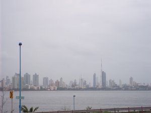 Downtown Mumbai from the seafront