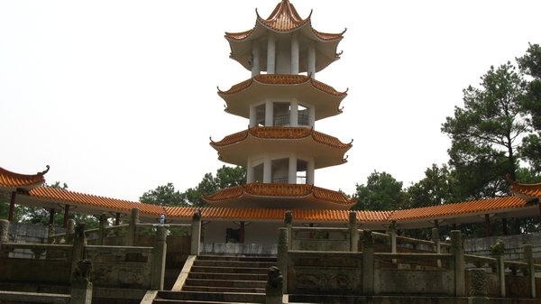 Pagoda, five stories
