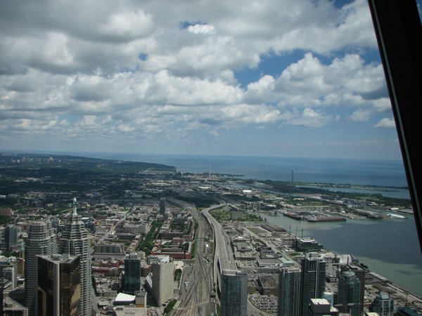 Views from the CN Tower Restaurant
