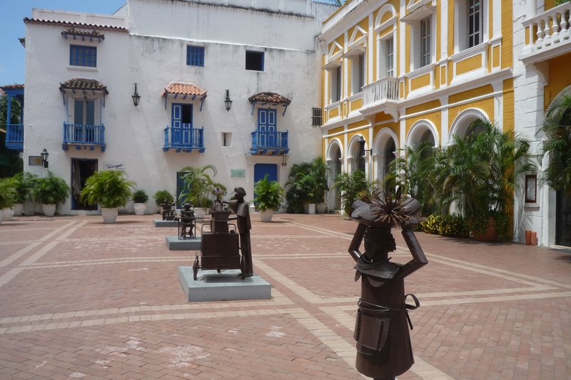 Cartagena: Outside the Naval Museum-2