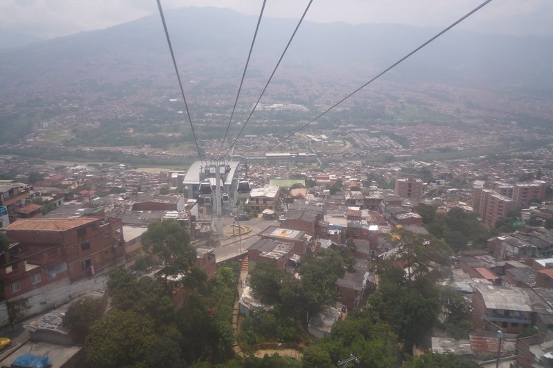 Medellin: Cablecar view-1