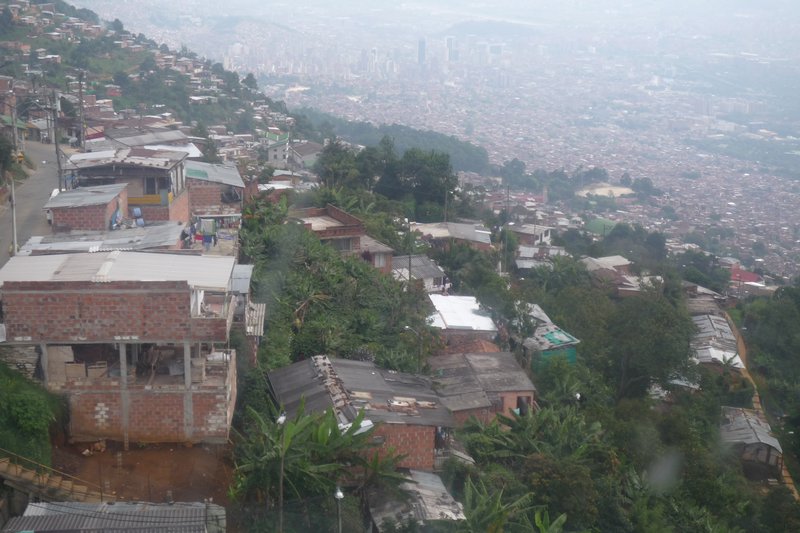 Medellin: Cablecar view-5