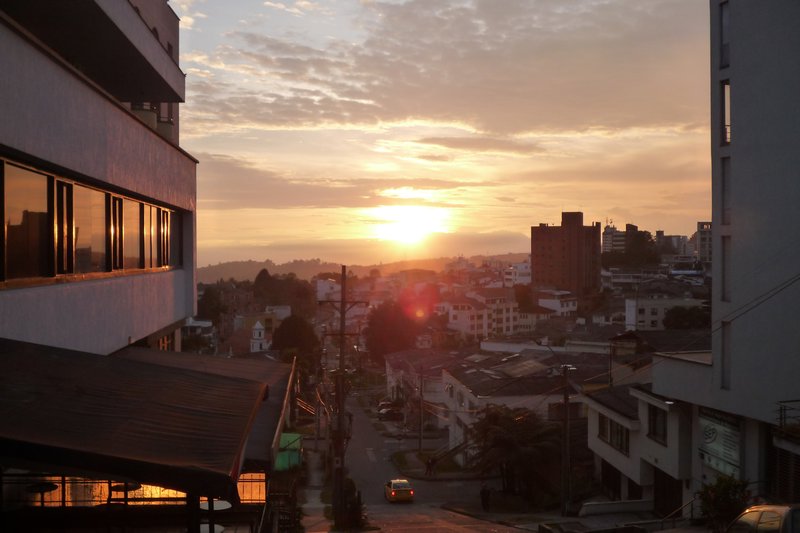 Manizales: Sunset on the town