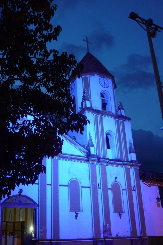 San Agustin: The scary Church at night