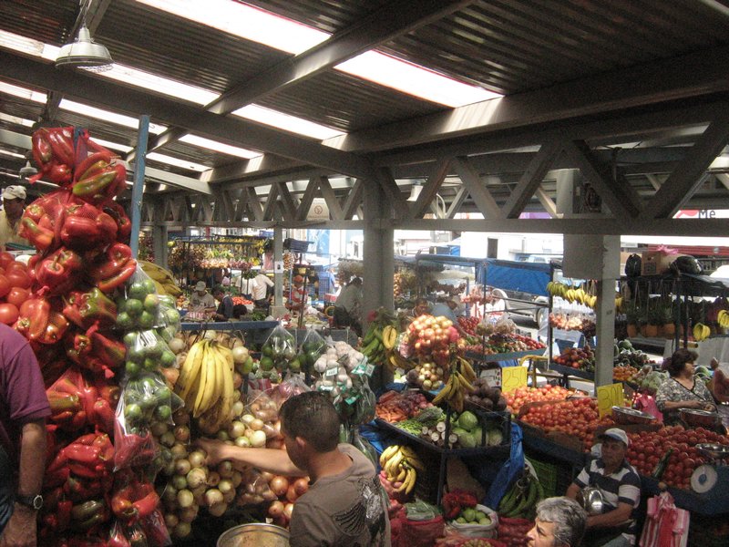 Grönsaksmarknaden i Cartago