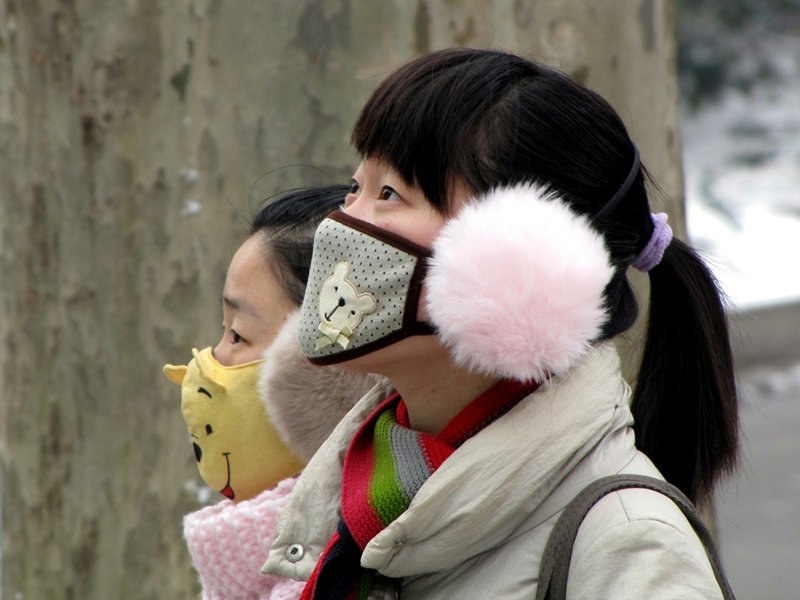 Winter fashion, Nanjing