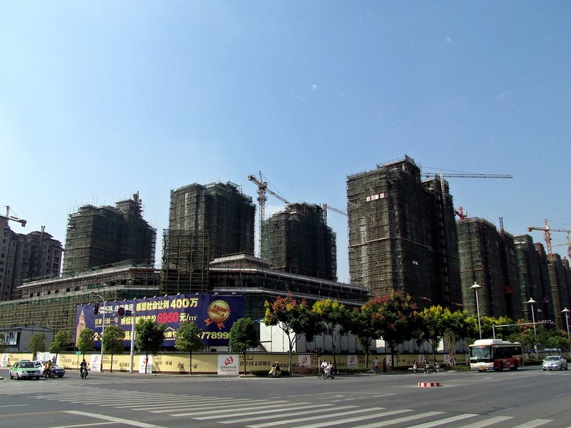 New apartments, Yangzhou