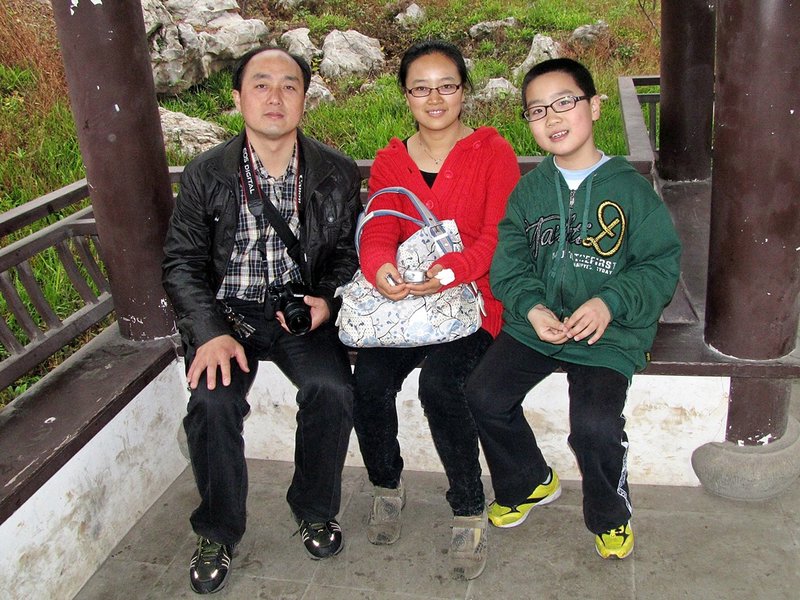 Family photo, Qixia Shan