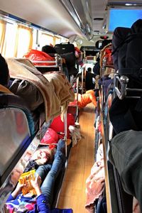 Sleeper bus to Changsha