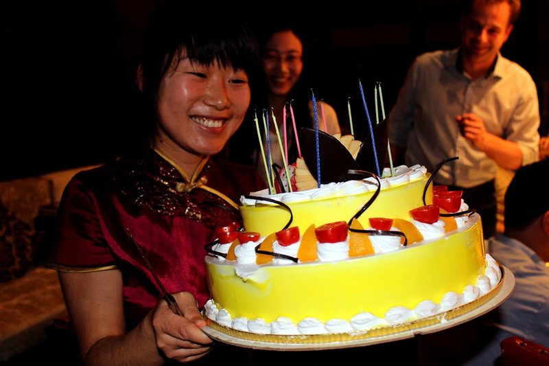 Klass, birthday cake, Yangzhou