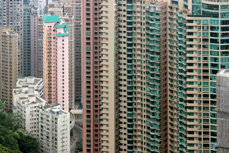 High Density, View from the Peak, Hong Kong
