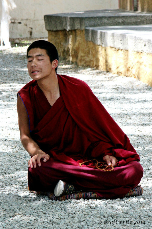 Monk, Lhasa, Tibet