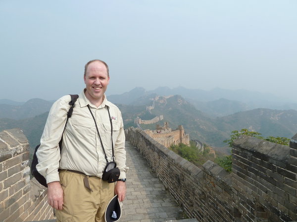 Andy on the Great Wall