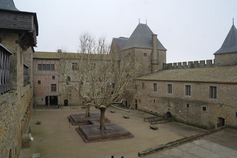 Inside the chateau at Carcassonne 2