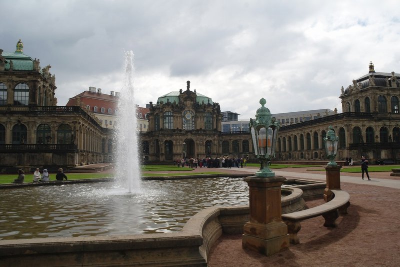 Dresden - Zwinger Palace Courtyard