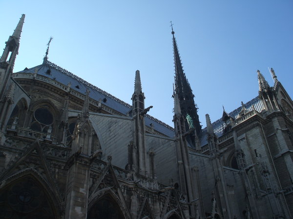 Notre Dame - much more impressive on the outside