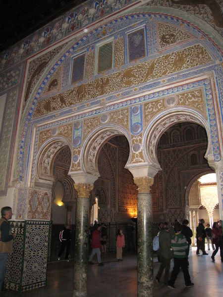 Inside of Alcazar Palace