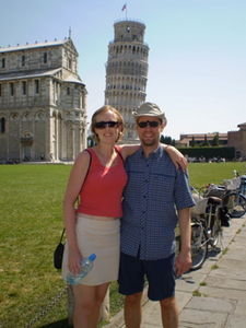 Kim & Shane in Pisa