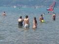 Swimming in Lake Como