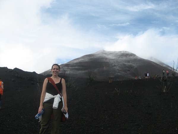 Martina at Volcan Pacaya
