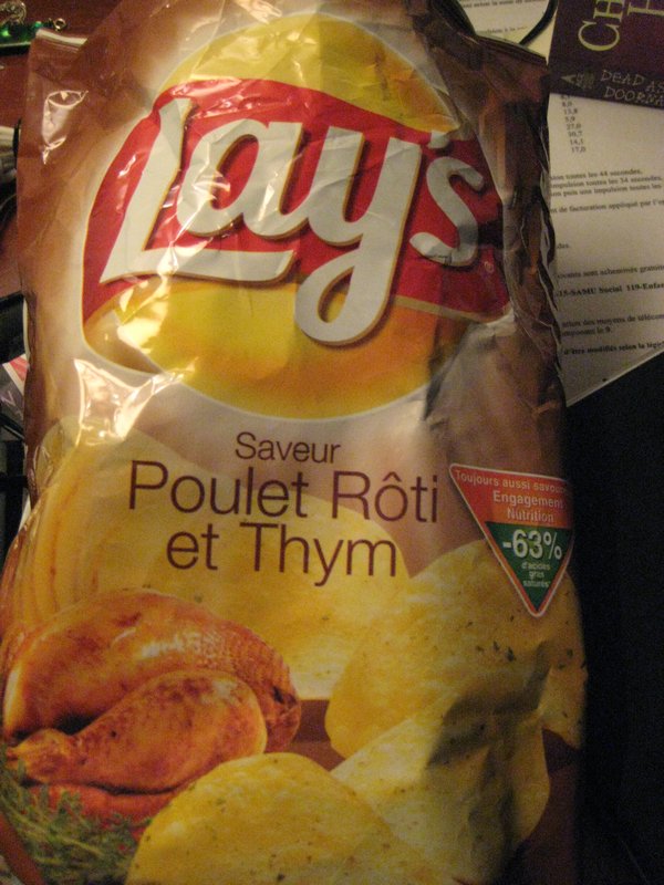 Chicken & Thyme Potato Chips
