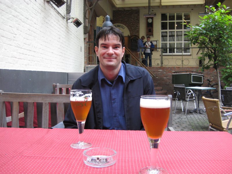 Me at De Half Maan Brewery