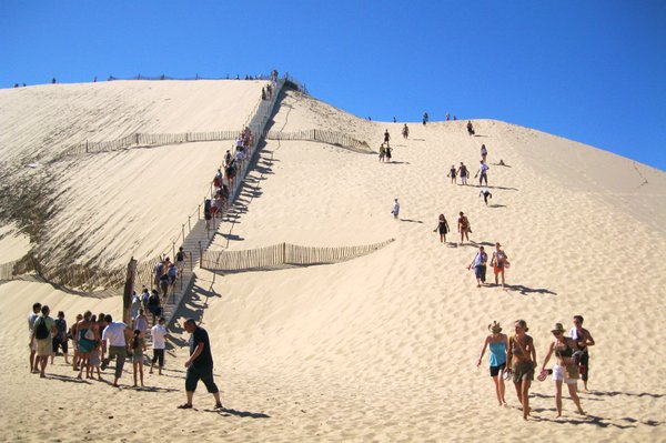 As duas maneiras de subir a duna