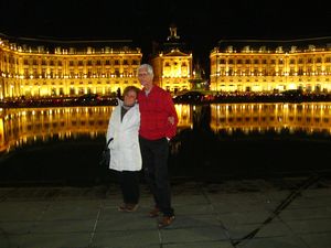 Visita dos pais à Bordeaux