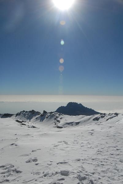 A nice view from Kili Summit