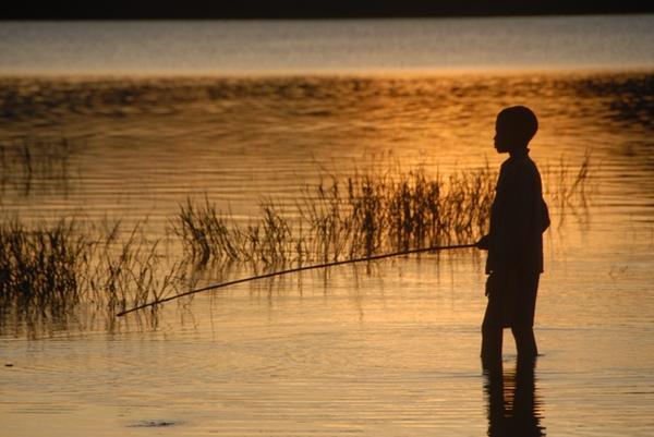 Boy Fishing II