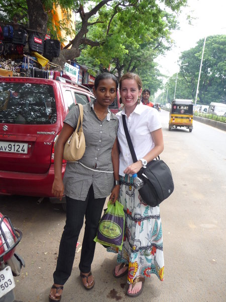 Sudha and me