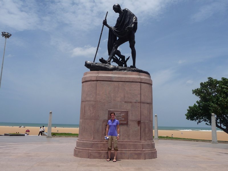Bay of Bengal--Tribute to Ghandi
