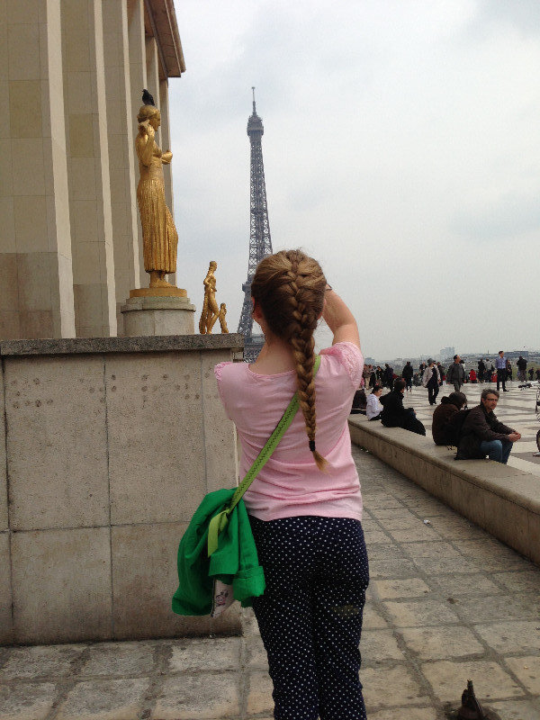 My daughter in Paris