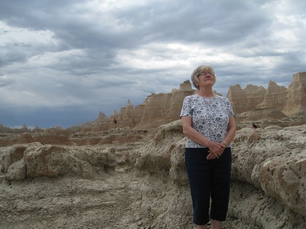 Mom in the Badlands