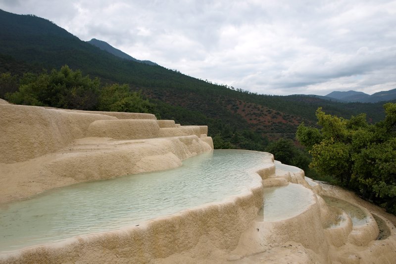 natural mineral terraces