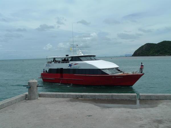Boat to Koh Tao