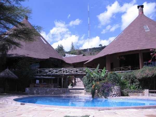 Our hotel in the Masai Mara