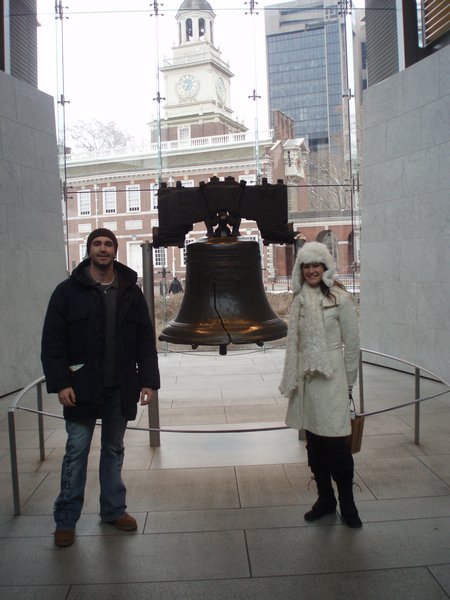 At the Liberty Bell