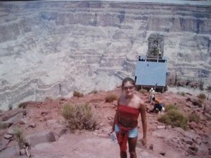 Nikki at the Grand Canyon