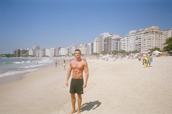 Me on Copacabana beach
