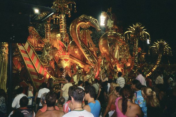 A float at Carnival