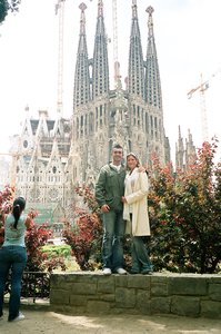 Us at Sagrada Familia