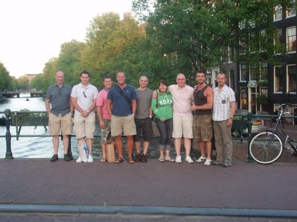 All of us in Amsterdam