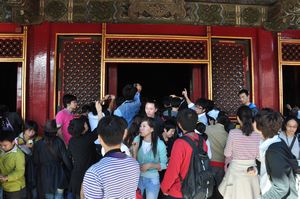 All of the people at the Forbidden City