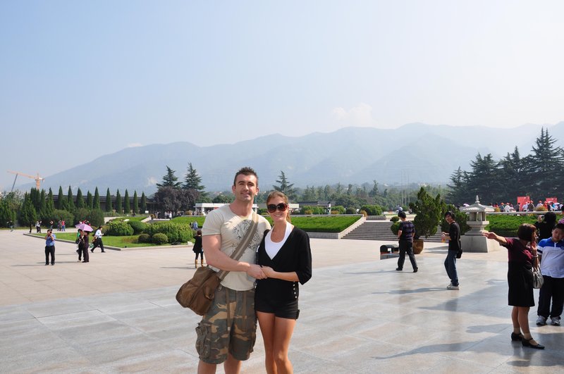 Us outside Xi'an Museum