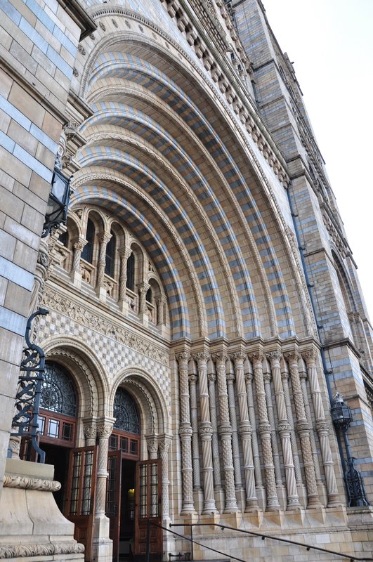 Entrance to the Natural History Museum