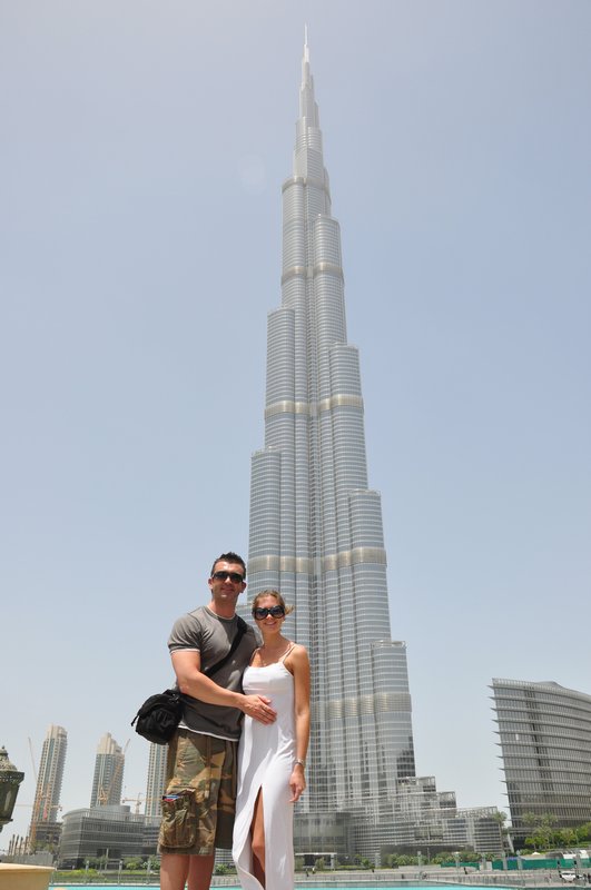 Us at Burj Khalifa