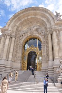 Entrance to Le Petit Palace
