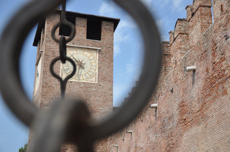 Clock tower of Castel Vecchio
